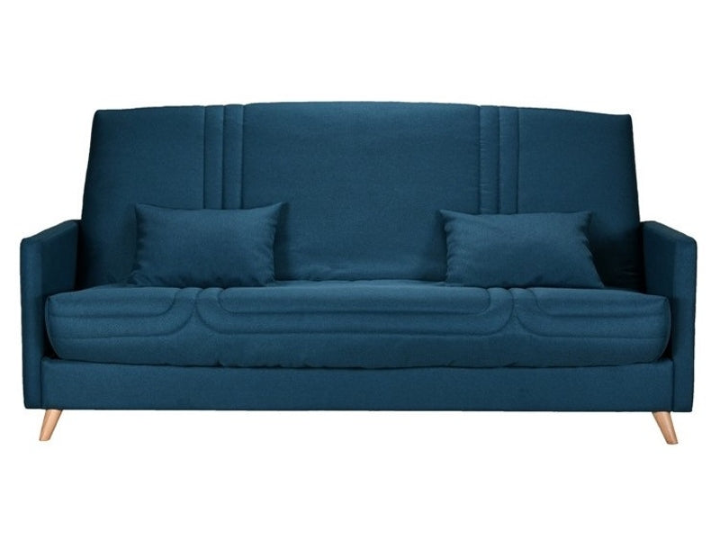 Banquette-lit clic clac couchage Occasionnel LES TENDANCES Déhoussable gris