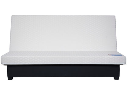 Banquette-lit clic clac DUNLOPILLO OTTAWA Déhoussable Gris