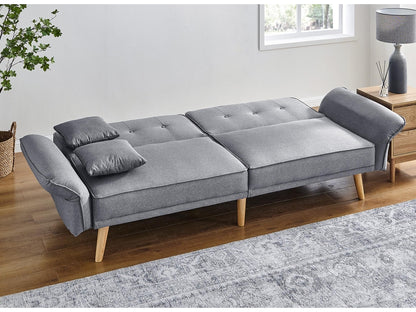 Banquette-lit clic clac couchage Occasionnel DECO IN PARIS gris