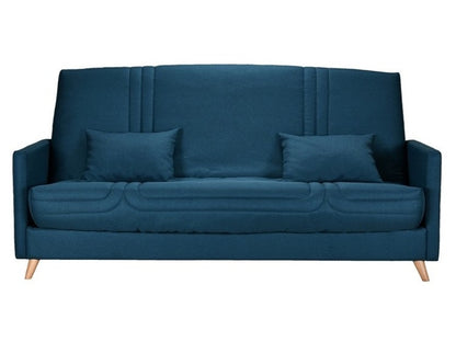 Banquette-lit clic clac couchage Occasionnel LES TENDANCES Déhoussable gris