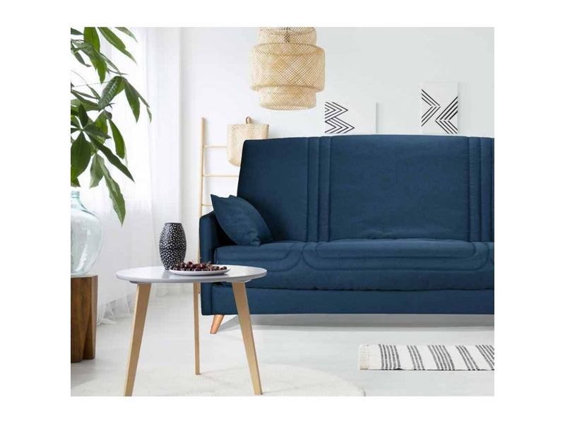 Banquette-lit clic clac couchage Occasionnel LES TENDANCES Déhoussable gris