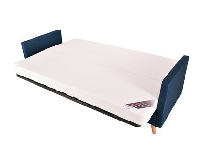 Banquette-lit clic clac couchage Occasionnel LES TENDANCES Déhoussable gris