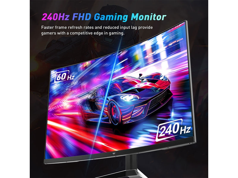 Moniteur de jeu KTC H32S17F 32” 19200x1080 240hz 1500r