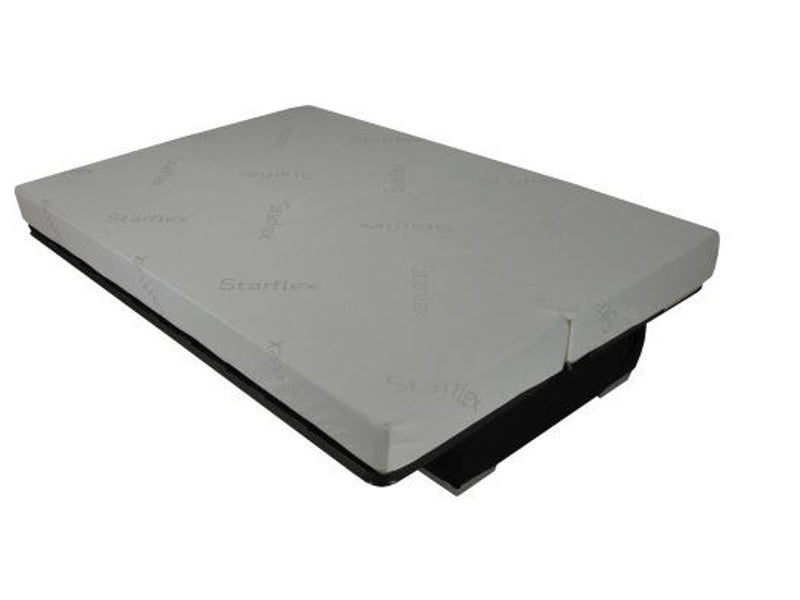 Banquette-lit clic clac couchage Occasionnel LES TENDANCES Déhoussable gris